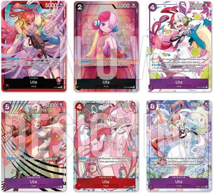 Actual product image One Piece - Uta - English (English, Booster Pack)