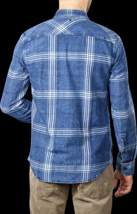 Immagine prodotto Pme Legend Blue Indigo Shirt Slub Check Real Indigo (L)