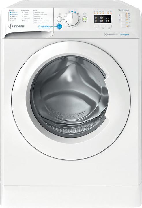 Indesit Freistehende Waschmaschine BWA 101496X WV IT - BWA 101496X WV IT (10 kg, Links)