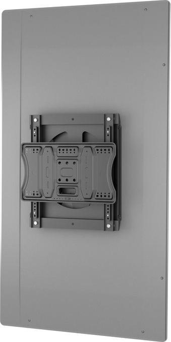 Actual product image Multibrackets Vesa wall mount flip adapter 400, black (Mounting- / Adapterplates)