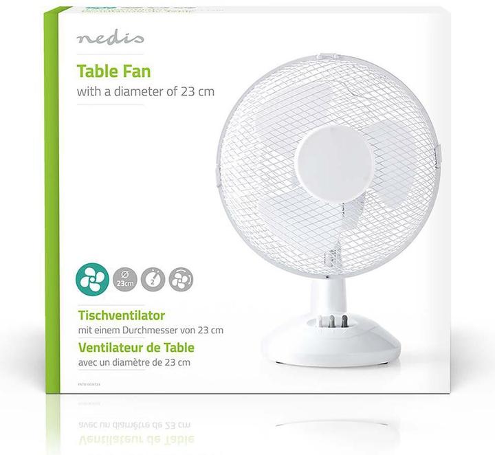 Actual product image Nedis Table fan FNTB10CWT23 - white