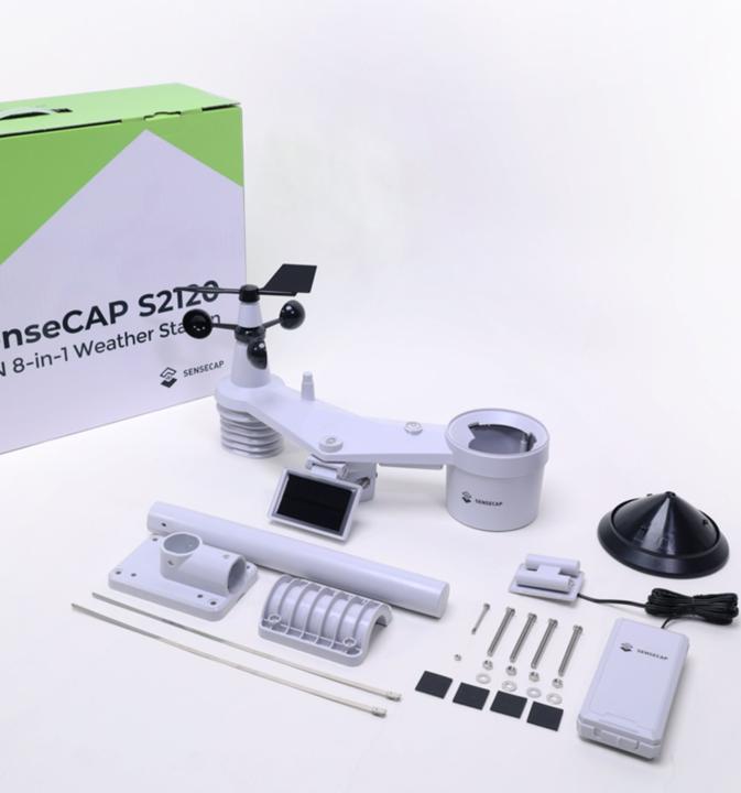 Produktbild Seeed Studio SenseCap S2120 8-in-1 LoRaWAN Wetterstation