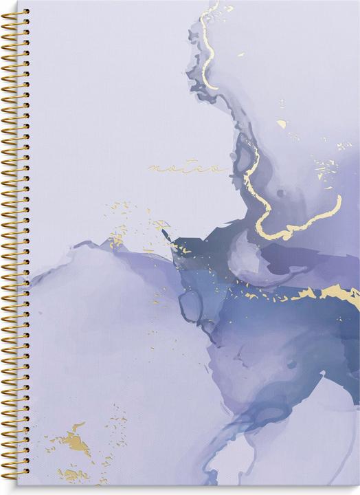 Burde Notebook A4 Marble (A4, Harter Einband)