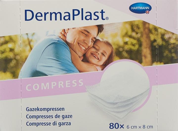 Produktbild DermaPlast Gazekompressen