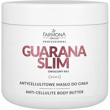 Konjac Sponge FARMONA PROFESSIONAL Guarana Slim Anti-Cellulite Body Butter antycellulitowe masło do ciała 500ml (Körperlotion, 500 ml)