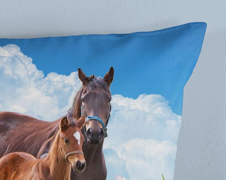 Image du produit Good Morning Dora (Set de linge de lit, 135 x 200 cm, 80 x 80 cm)