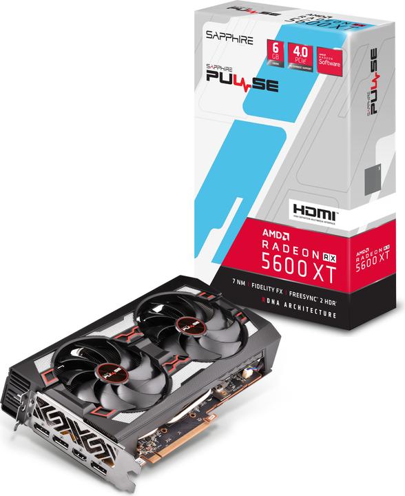 Produktbild Sapphire Radeon RX 5600 XT Pulse (6 GB)