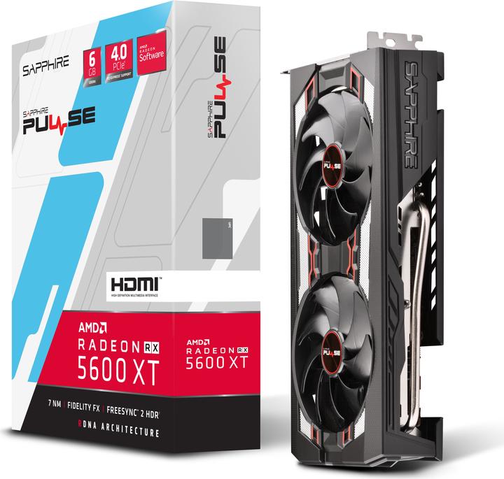 Produktbild Sapphire Radeon RX 5600 XT Pulse (6 GB)