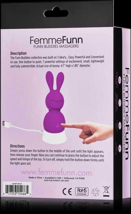 Actual product image Femme Funn Bunny Massager