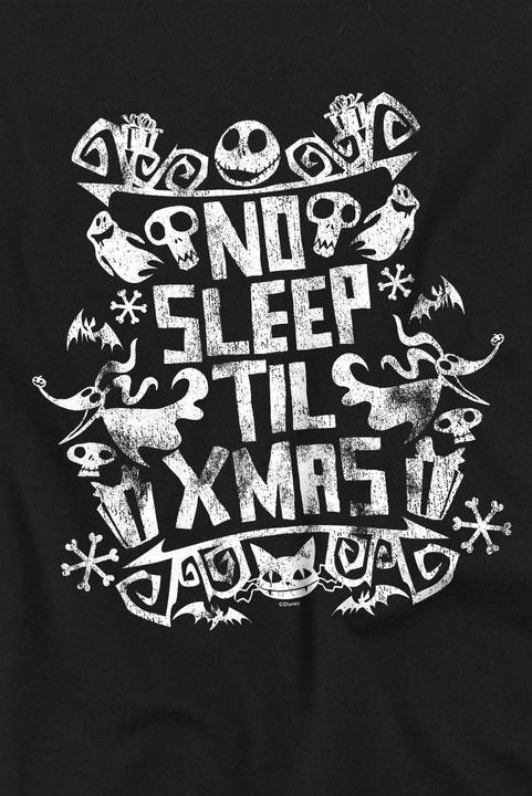 Immagine prodotto The Nightmare Before Christmas No Sleep Till Xmas Maglietta Uomo (S)
