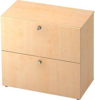 Actual product image Hammerbacher Hanging file cabinet 2OH SG maple/maple