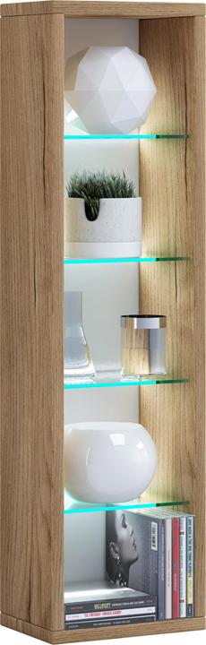 Produktbild VCM Wandregal Hängeregal Wandboard Holzregal "Rasito L" (21 x 14 x 77 cm)