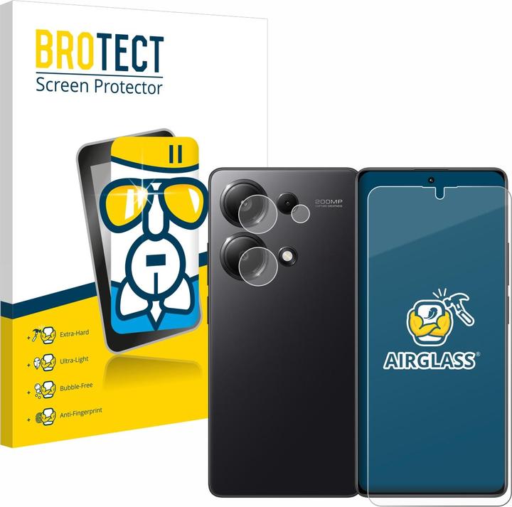 Immagine prodotto BROTECT Airglass (1 Pezzo/i, Xiaomi Redmi Note 13 Pro 4G)