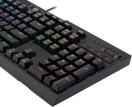 Produktbild Redragon K586 Brahma RGB Tastatur USB QWERTY US Englisch (Eng. Int.)