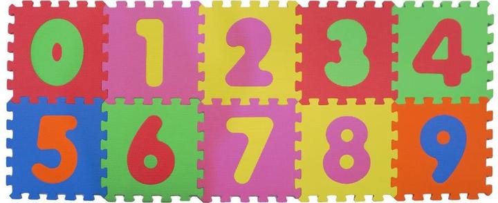 Actual product image Knorrtoys Puzzlematte - "Zahlen"/10-tlg./32 cm (32 x 32 cm)