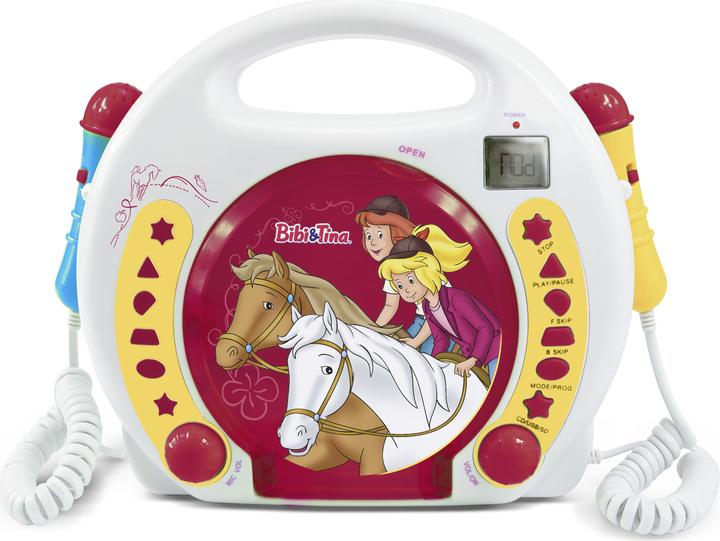 X4 Bibi und Tina Karaoke CD/MP3 Player+CD