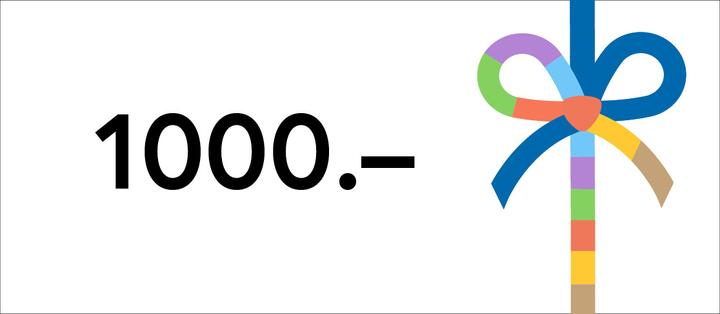 Bon d'achat numérique de CHF 1000.–