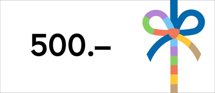 Bon d'achat numérique de CHF 500.–
