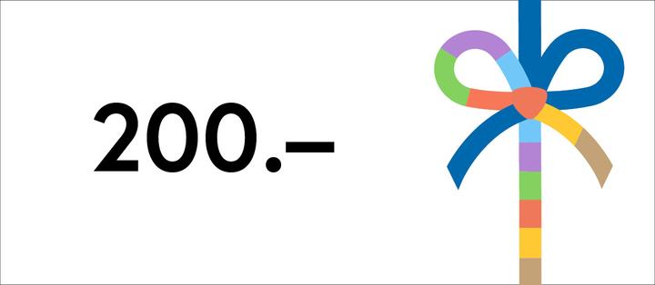 Digital voucher for CHF 200.–