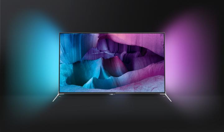 Image du produit Philips Téléviseur UHD 4K ultra-plat avec Android™ 49PUK7100/12 (49", LED)