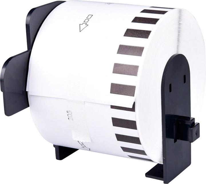 Rotolo di etichette compatibile che sostituisce Brother DK-22205 62 mm x 30,48 m carta W