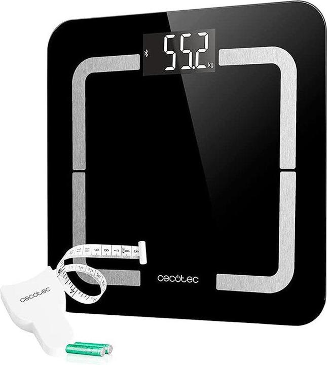 Immagine prodotto Cecotec 04090 Scala personale Scala personale elettronica quadrata (180 kg)