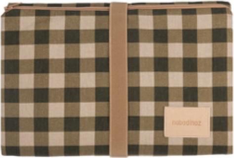 Produktbild Nobodinoz Wickelunterlage Hyde Park Green Checks