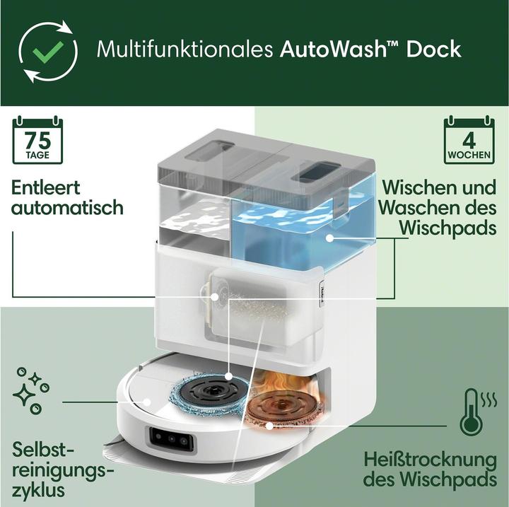 Image du produit iRobot Roomba Plus 505 Combo + AutoWash Dock (Robot vacuum)