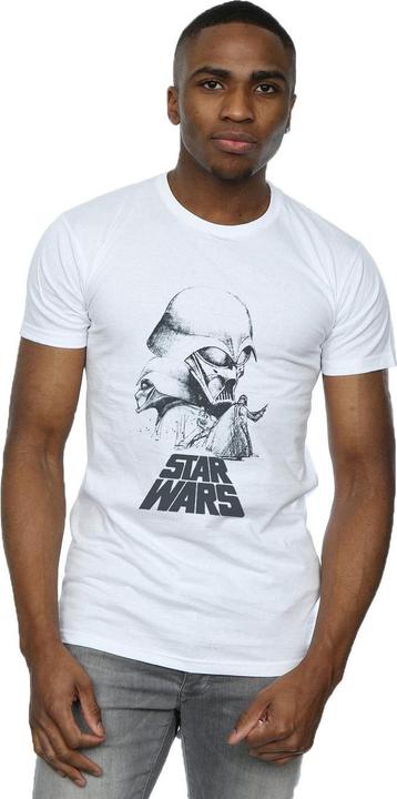Immagine prodotto Star Wars Darth Vader Sketch Maglietta Uomo (XL)