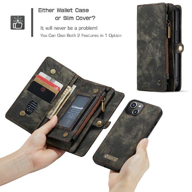 Actual product image Caseme Leather wallet with plastic cover (Apple iPhone 13 mini)