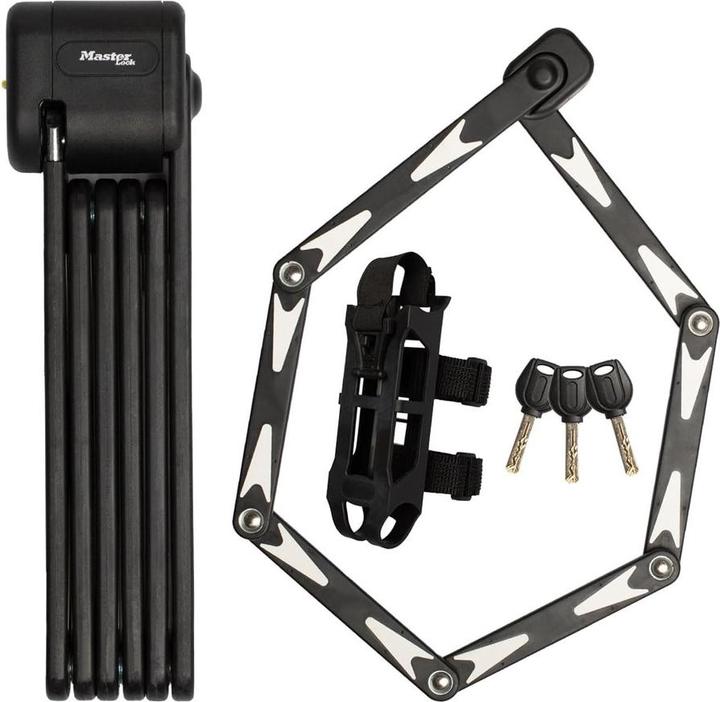 Actual product image Master Lock Folding lock (VdS) with key 8333EURDPRO (95 cm)