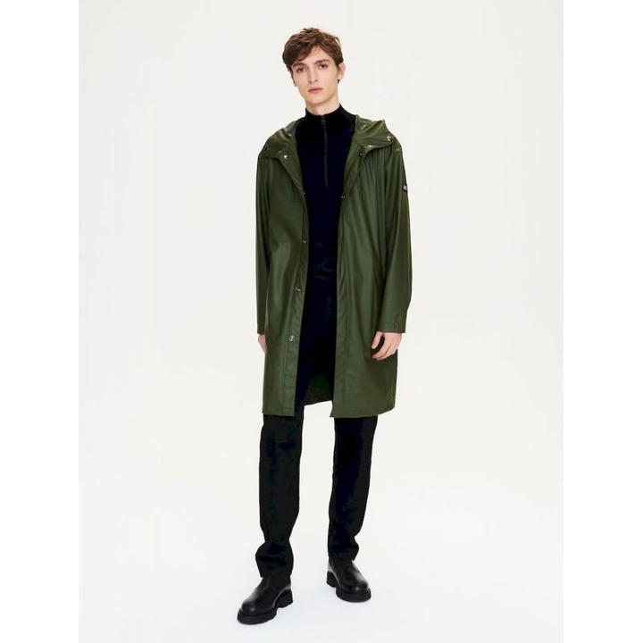 Aigle Parka longue matière waterproof à capuche