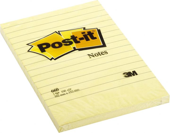 Produktbild Post-it Haftnotzien (102 x 152 mm)