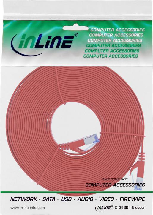 Actual product image InLine Patch cable RJ-45 (M) to RJ-45 (M) (U/FTP, CAT6a, 5 m)