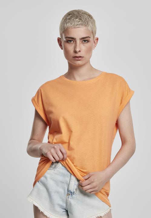 Actual product image Urban Classics Ladies Extended Shoulder Tee (S)
