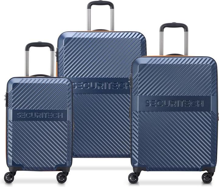 Delsey Securitech von Paris - Gepäckset Patrouille - 3 -Stück - Handgepäck 37L + Rampand 75L und 110 (68 l, Handgepäck (bis 50l))