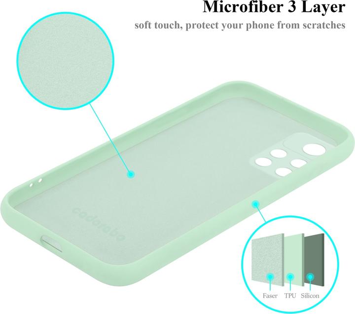 Produktbild Cadorabo TPU Liquid Silicone Case Hülle für Xiaomi POCO M4 PRO 5G (Xiaomi Poco M4 Pro 5G)