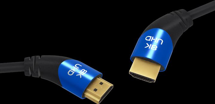 Produktbild Oehlbach HDMI AV Anschlusskabel (1x HDMI-Stecker - 1x HDMI-Stecker) 1 m Schwarz (1 m, HDMI)