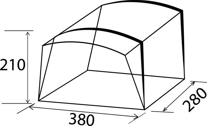 Produktbild Brunner Wise AIR Tech (Vorzelt, 24 kg)