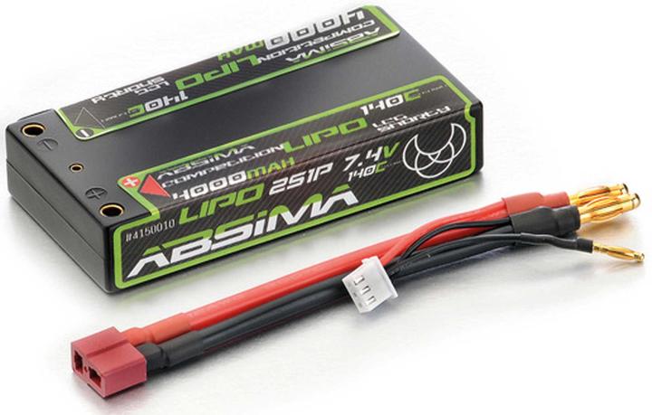 Produktbild Absima Li-Po-Akkupack Competition Shorty (7.40 V, 4000 mAh)