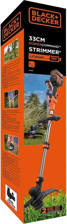 Produktbild Black & Decker BCSTE636L1 Kit (Trimmfaden)