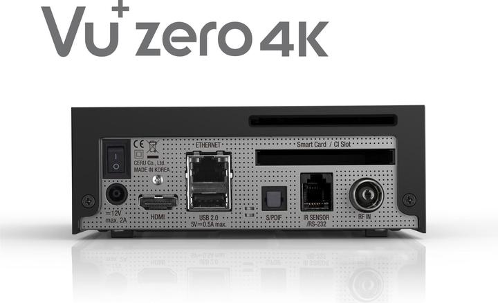 Image du produit Vu+ Zéro 4K (1 Go, DVB-C/T2, Arbre CI)