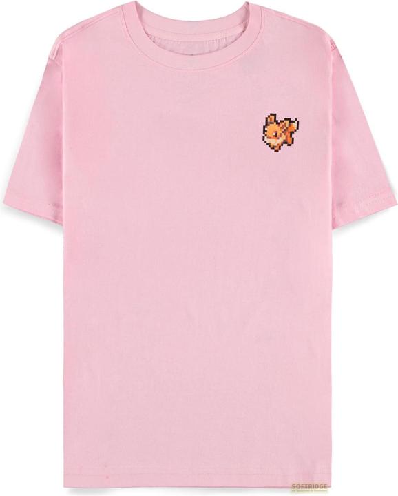 Difuzed POKEMON - Pixel Eevee - T-Shirt Femme (L) (L)
