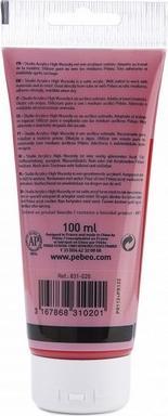 Produktbild Pebeo Studio Acrylics feine Acrylfarben (Quinacridone Scharlachrot, 100 ml)