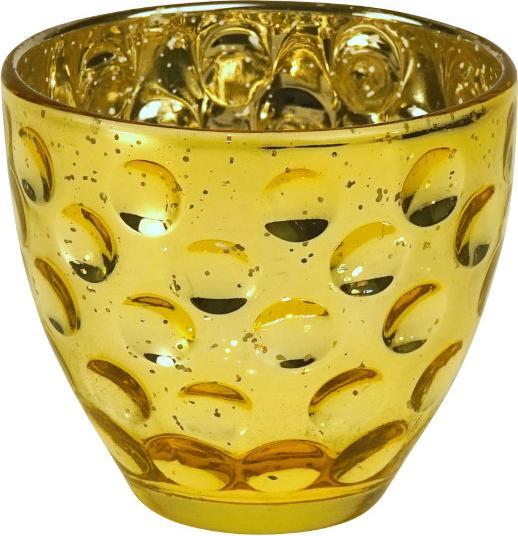 Werner Voss Steven Windlicht gold 8x7cm (1 x, 8 x 7 cm)