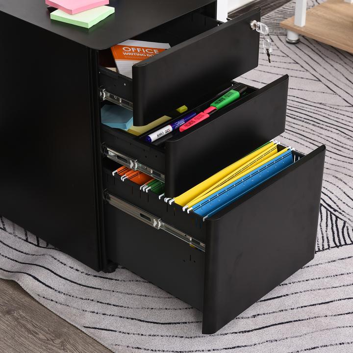 Produktbild Vinsetto Aktenschrank mit Schliessfach (39 x 48 x 59 cm)