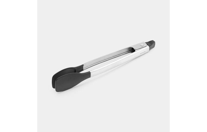 Image du produit Brabantia Pinces de cuisine Nouvelle ligne de profilés Acier inoxydable / Noir