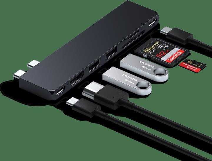 Image du produit Satechi Pro Hub Slim (USB-C, 7 Ports)