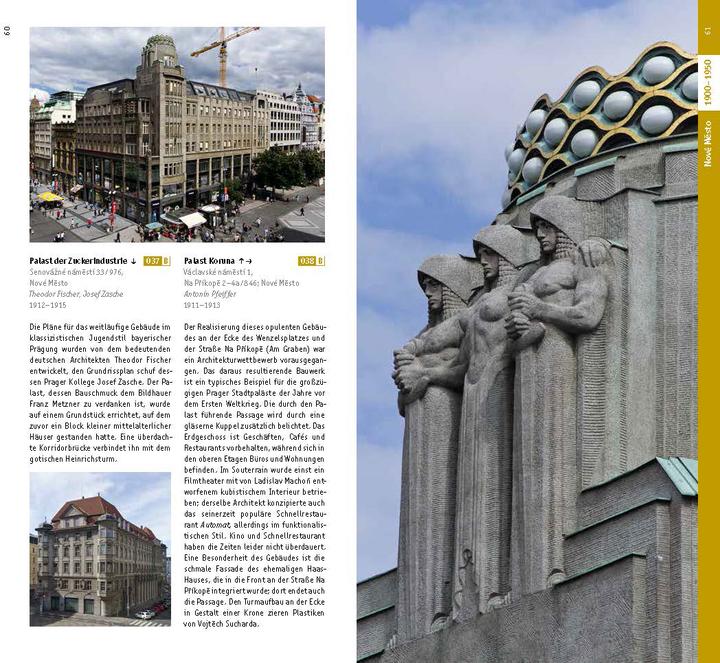 Produktbild Architekturführer Prag (Deutsch, Maria Hammerich-Maier, Petr Kratochvíl, Zdenek LukeS, 2018)