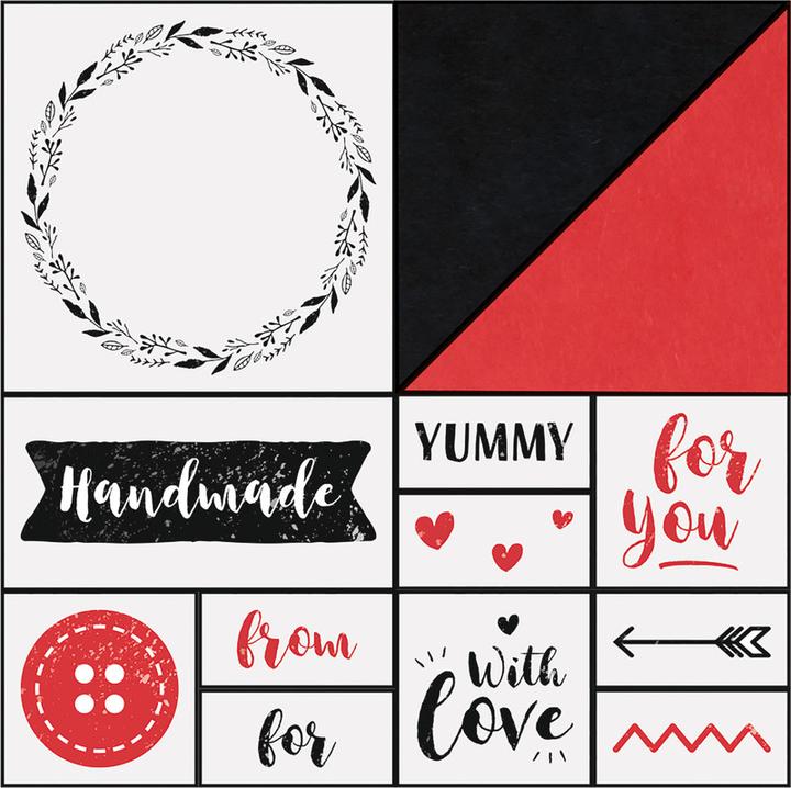 Actual product image Folia Stamp Set Handmade